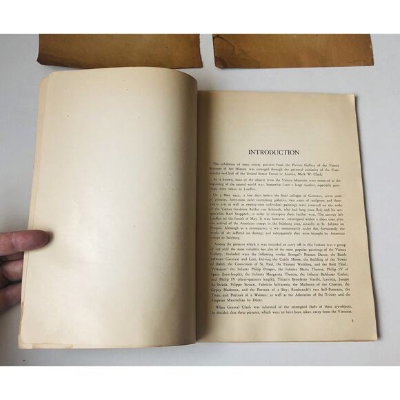 Vintage 1946 Hofburg Museum Exhibition Catalog WWII Art History Vienna Monuments - Picture 6 of 14